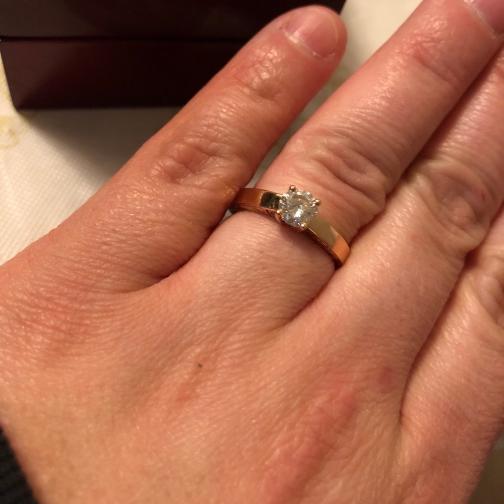 Custom Rose Gold Ring - Picture 4 of 4